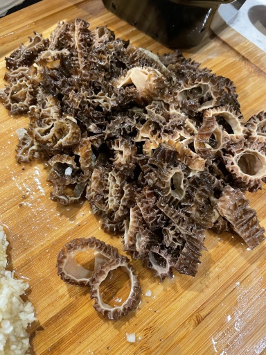 mushroom risotto