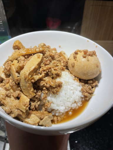 braised minced pork rice
