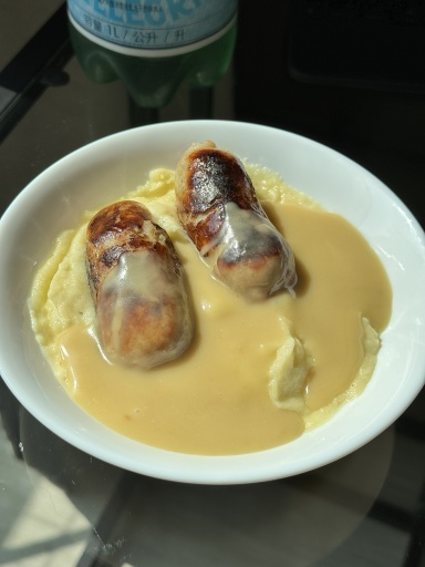 bangers and mash