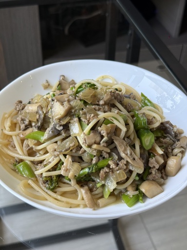 sausage mushroom broccoli pasta