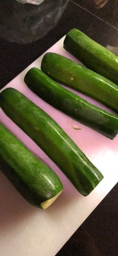 fish with zucchini