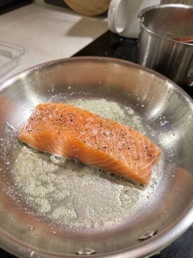 seared salmon