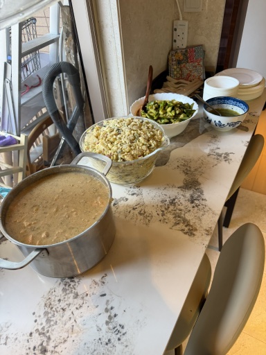 creamy salmon soup