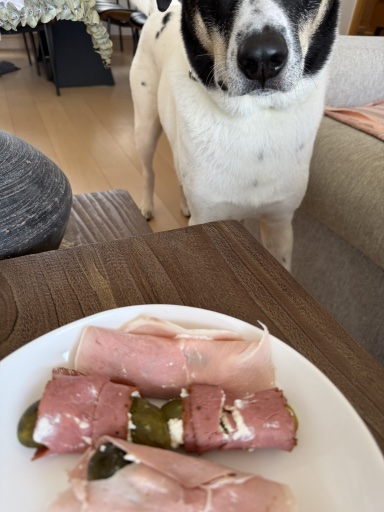 ham pickle roll-ups