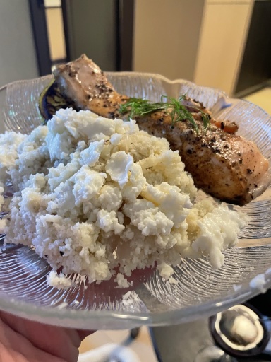 grilled salmon with couscous