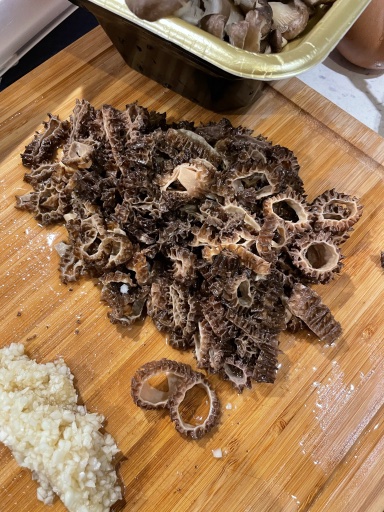 mushroom risotto