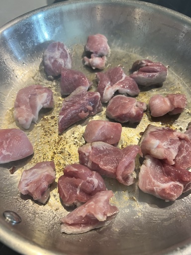 orange braised pork