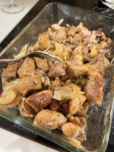 orange braised pork