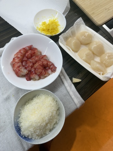 shrimp and scallop pasta