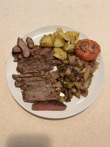 steak dinner