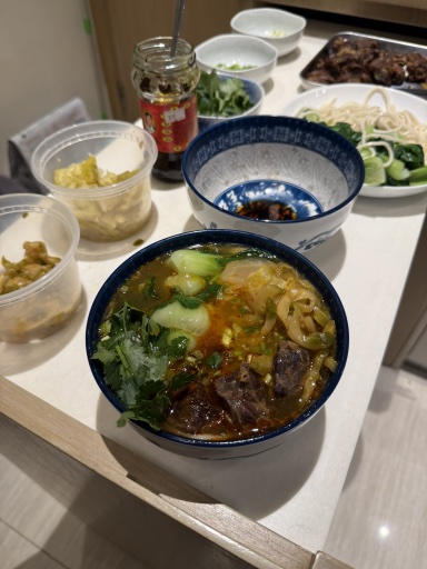 beef noodle soup