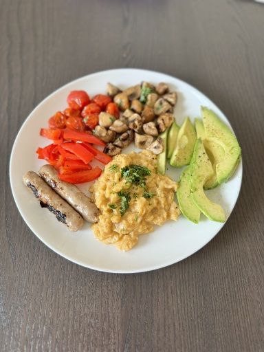 breakfast plate