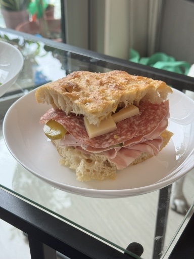 focaccia sandwich