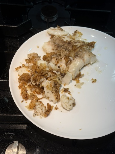 cod with potato gratin
