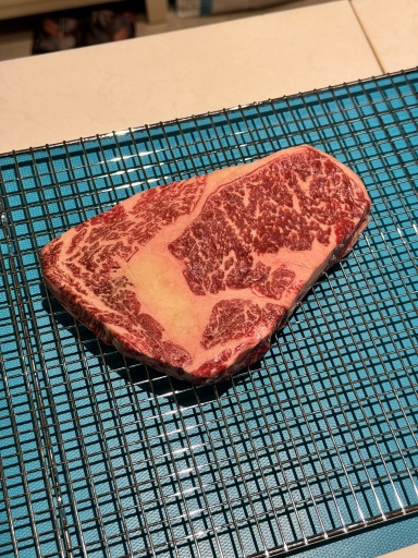 pan-seared steak