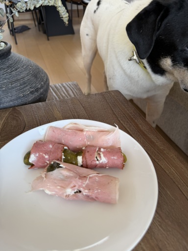 ham pickle roll-ups