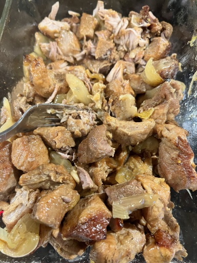 orange braised pork