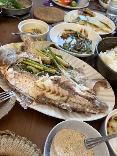 steamed whole fish