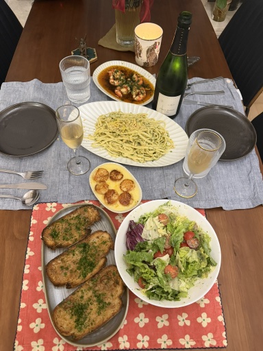 shrimp and scallop pasta