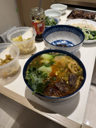 beef noodle soup