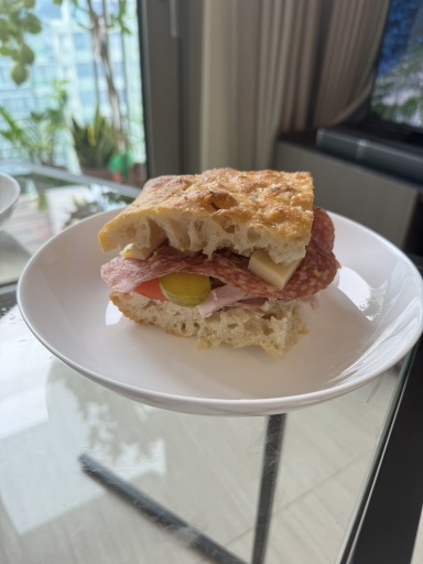 focaccia sandwich