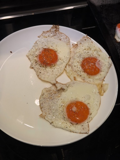 fried eggs