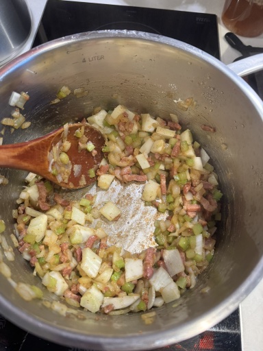 salmon chowder