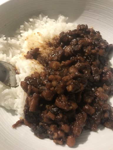 braised pork rice