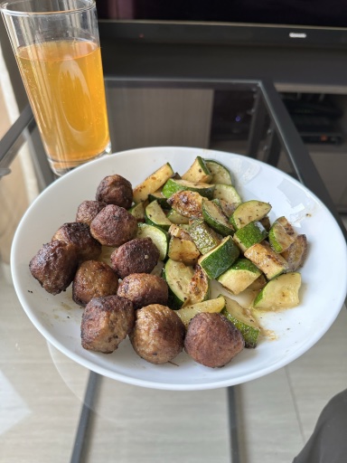 meatballs with zucchini