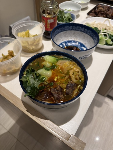 beef noodle soup