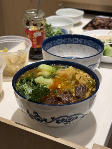 beef noodle soup