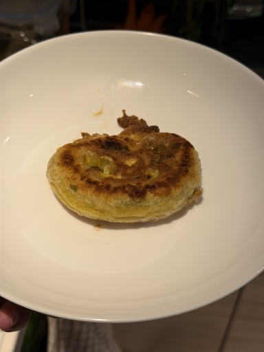 pan-fried patty