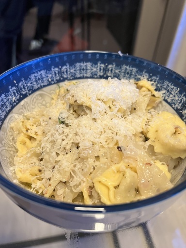 creamy tortellini