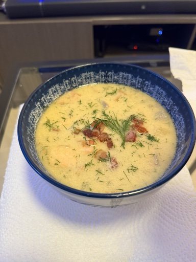 salmon chowder
