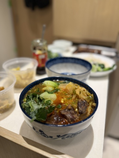 beef noodle soup