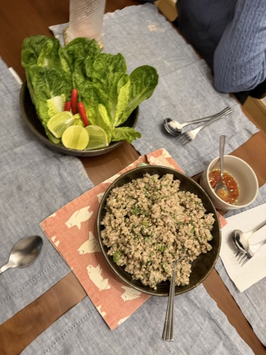 chicken larb