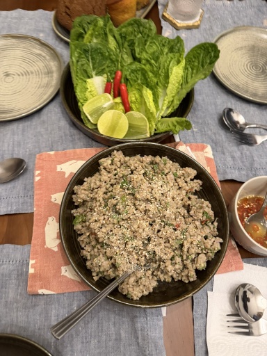 chicken larb