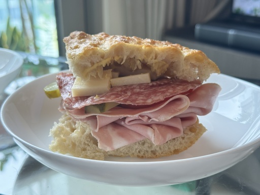 focaccia sandwich