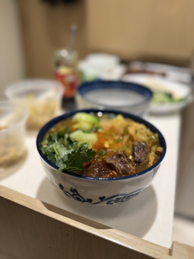 beef noodle soup