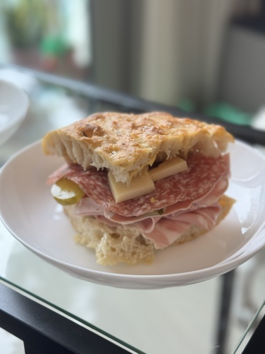 focaccia sandwich