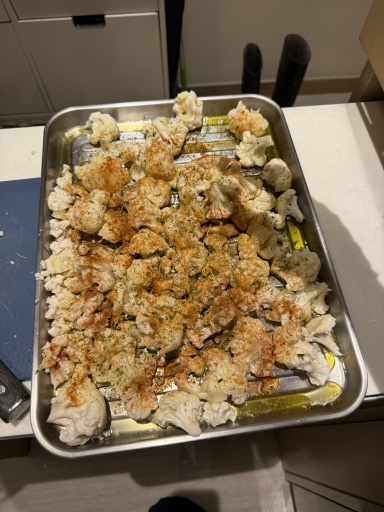 roasted cauliflower