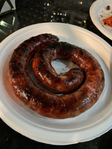 grilled sausage