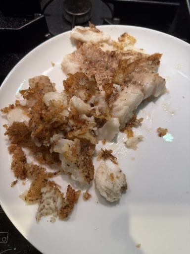 cod with potato gratin