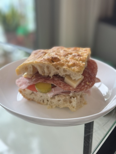 focaccia sandwich