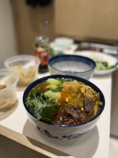 beef noodle soup
