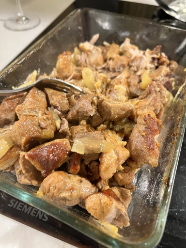 orange braised pork