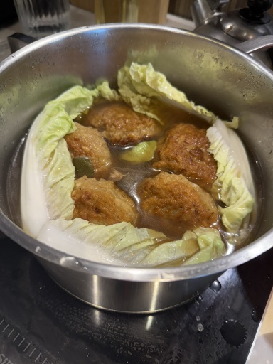 lion's head meatballs