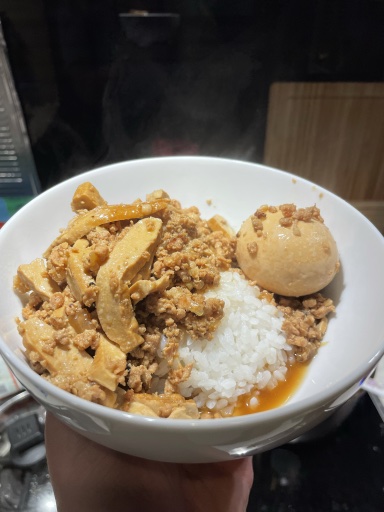 braised minced pork rice