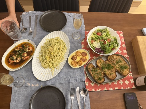 shrimp and scallop pasta
