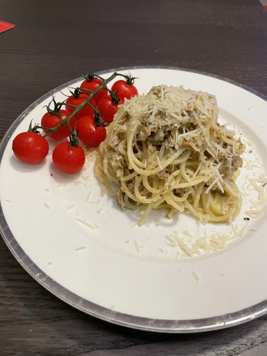 spaghetti with meat sauce